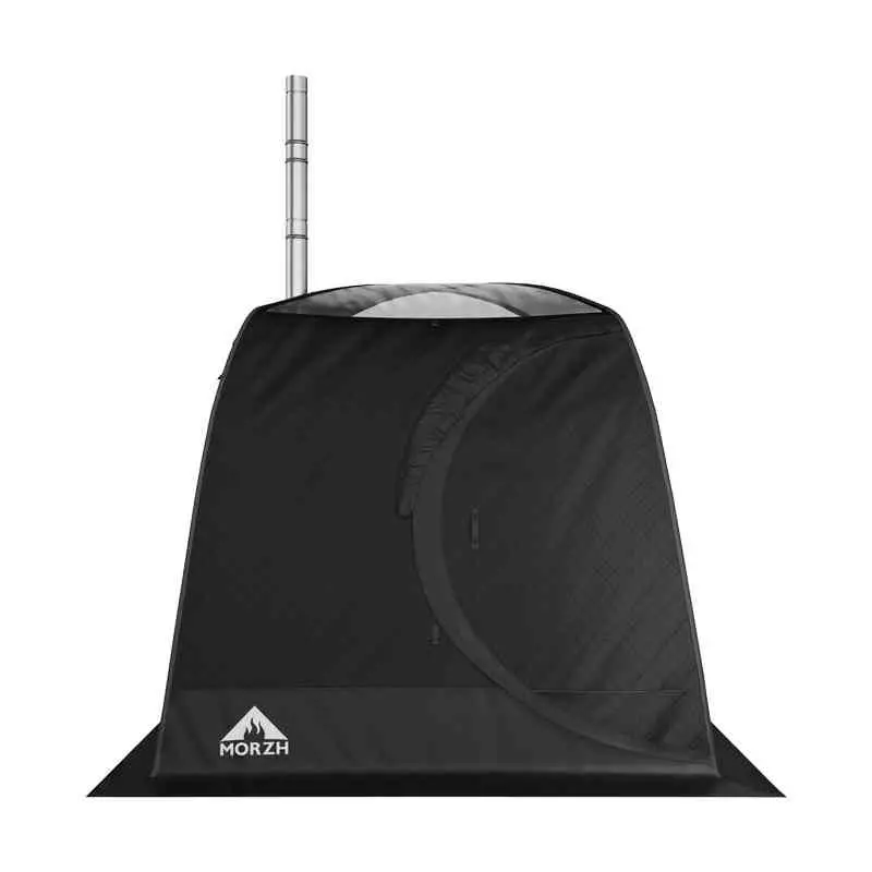 Мобильная баня МОРЖ SKY Lux (Черный)