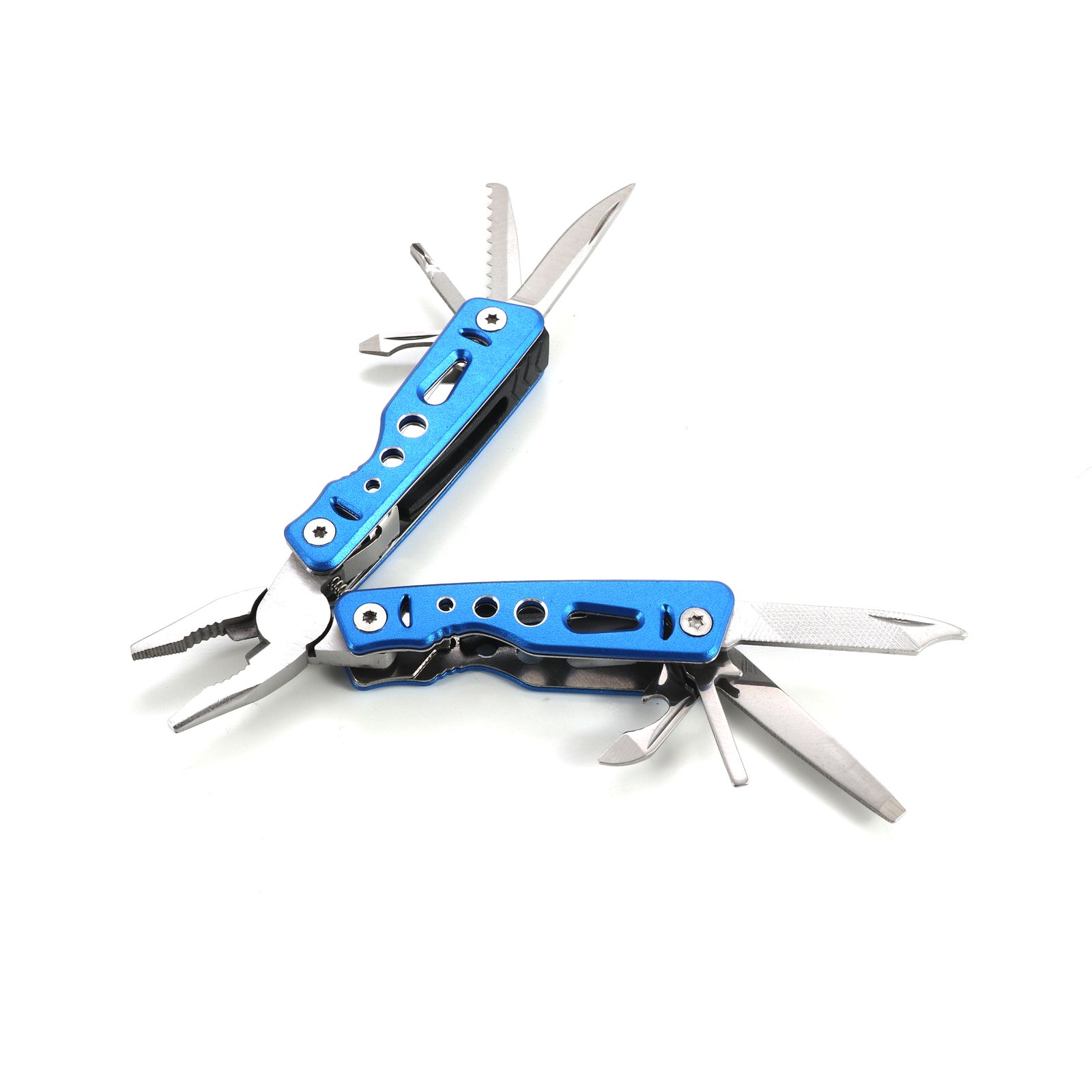 Мультитул (плоскогубцы) "СЛЕДОПЫТ", 70х35х15 мм, 9 предметов, в чехле, в коробке/120/