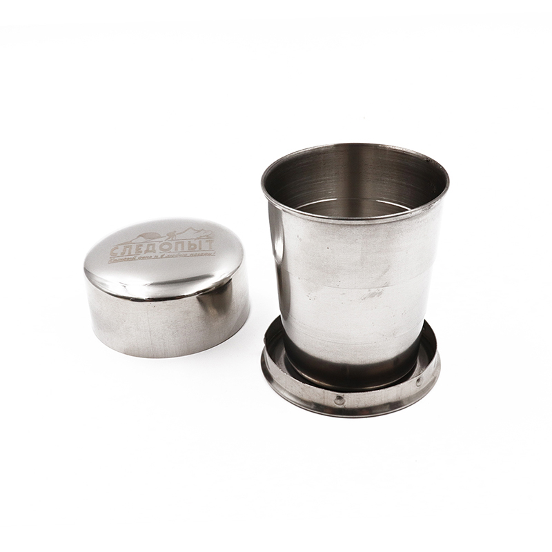 Стакан походный складной ср. "СЛЕДОПЫТ", 150 мл./200/