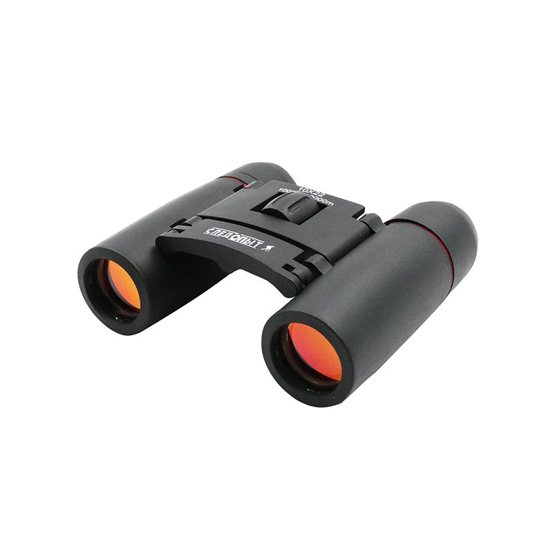 Бинокль "СЛЕДОПЫТ", 10х22, черный, 65*44*90 мм,177  гр., в чехле/50/