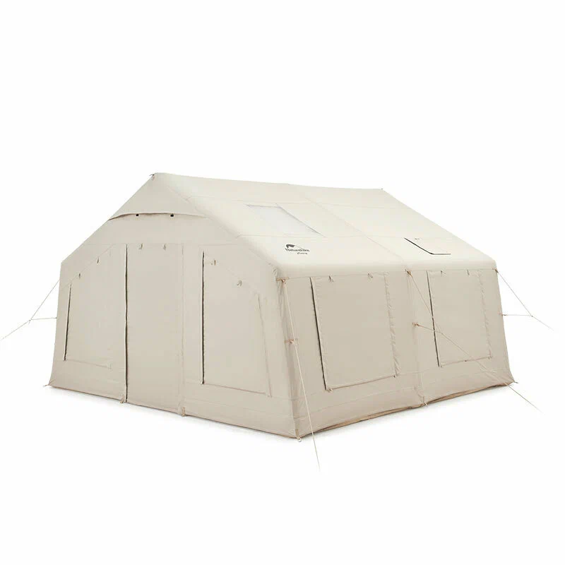 Кемпинговая палатка Naturehike Extend Air 17.2, надувная, однослойная, цвет песочный