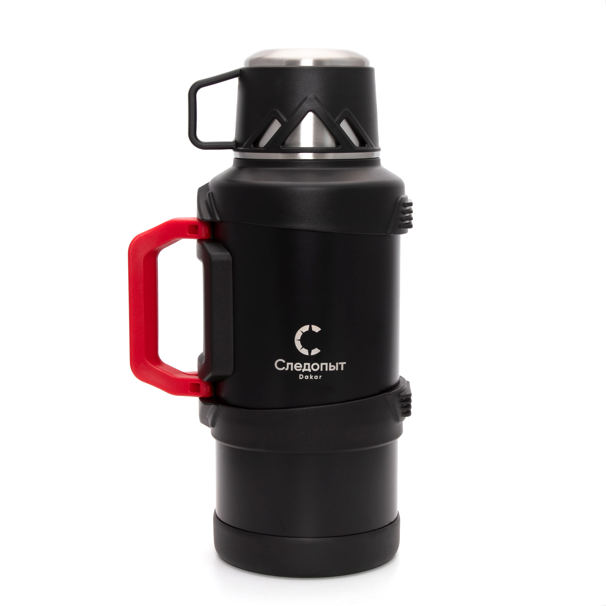 Термос для напитков Следопыт - DAKAR со складными ручками, 3 л