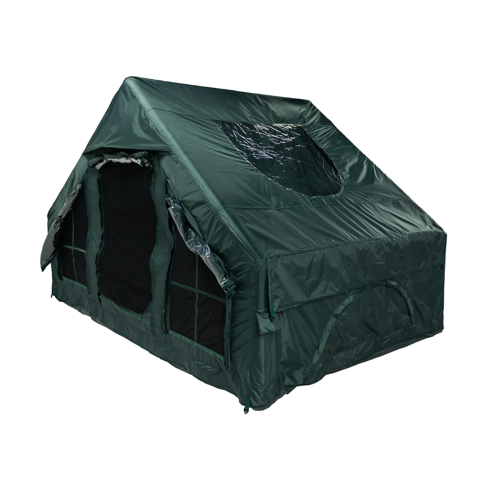 Кемпинговая надувная палатка ARTELV TISO - S, 300x200x200, цвет зеленый