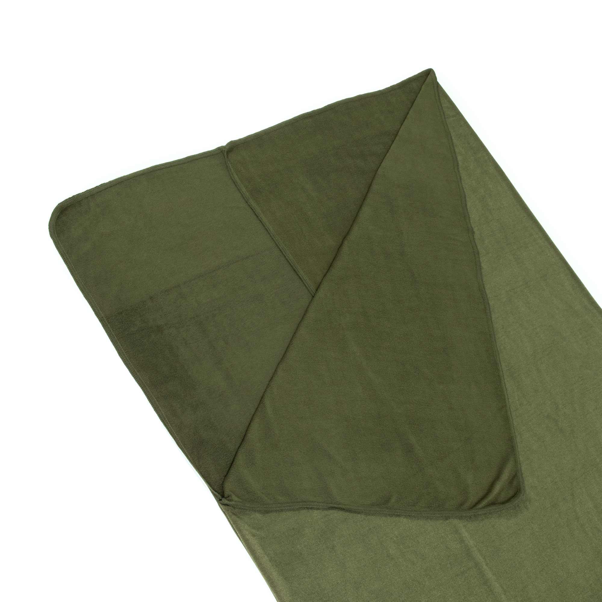 Вкладыш в спальный мешок СЛЕДОПЫТ FLEECE, 190х90 см, флис, цв. хаки/5/