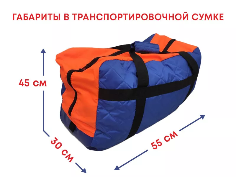 Мобильная баня МОРЖ LIGHT (Василек оранжевый)