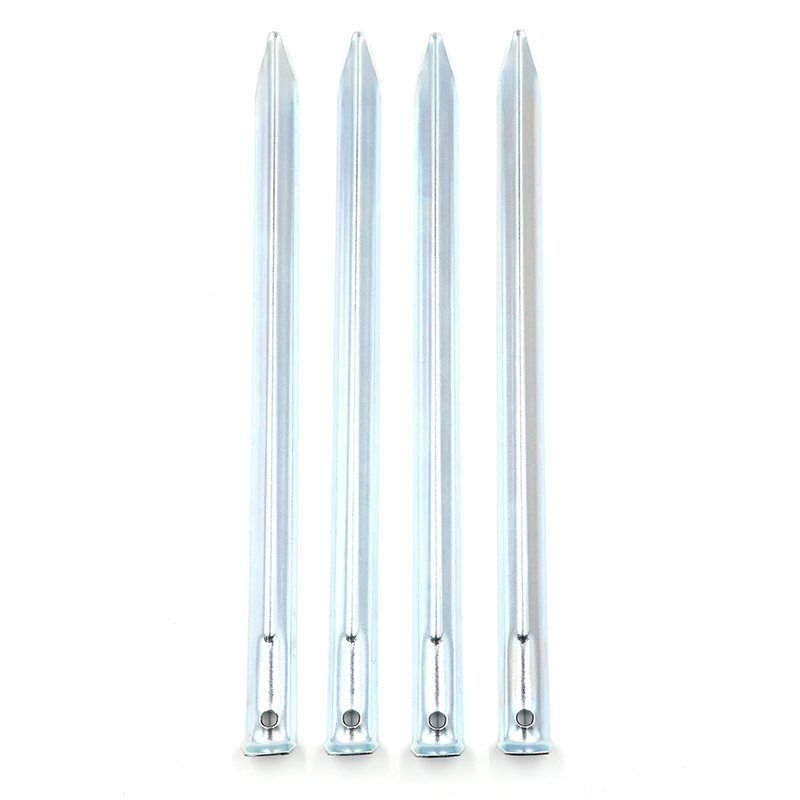 Колышки усиленные для палатки "СЛЕДОПЫТ", L-29 см, на блистере (4 шт.)/40/