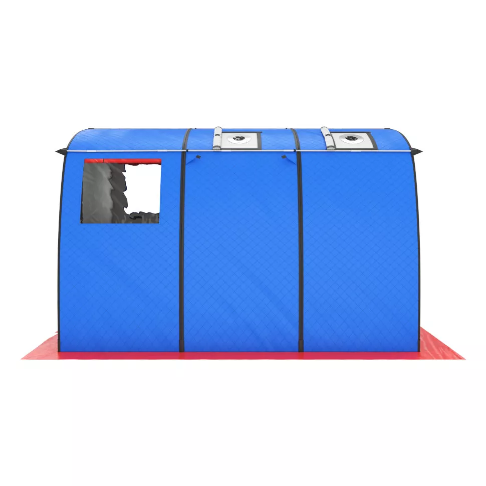 Мобильная баня МОРЖ Max (Триколор)