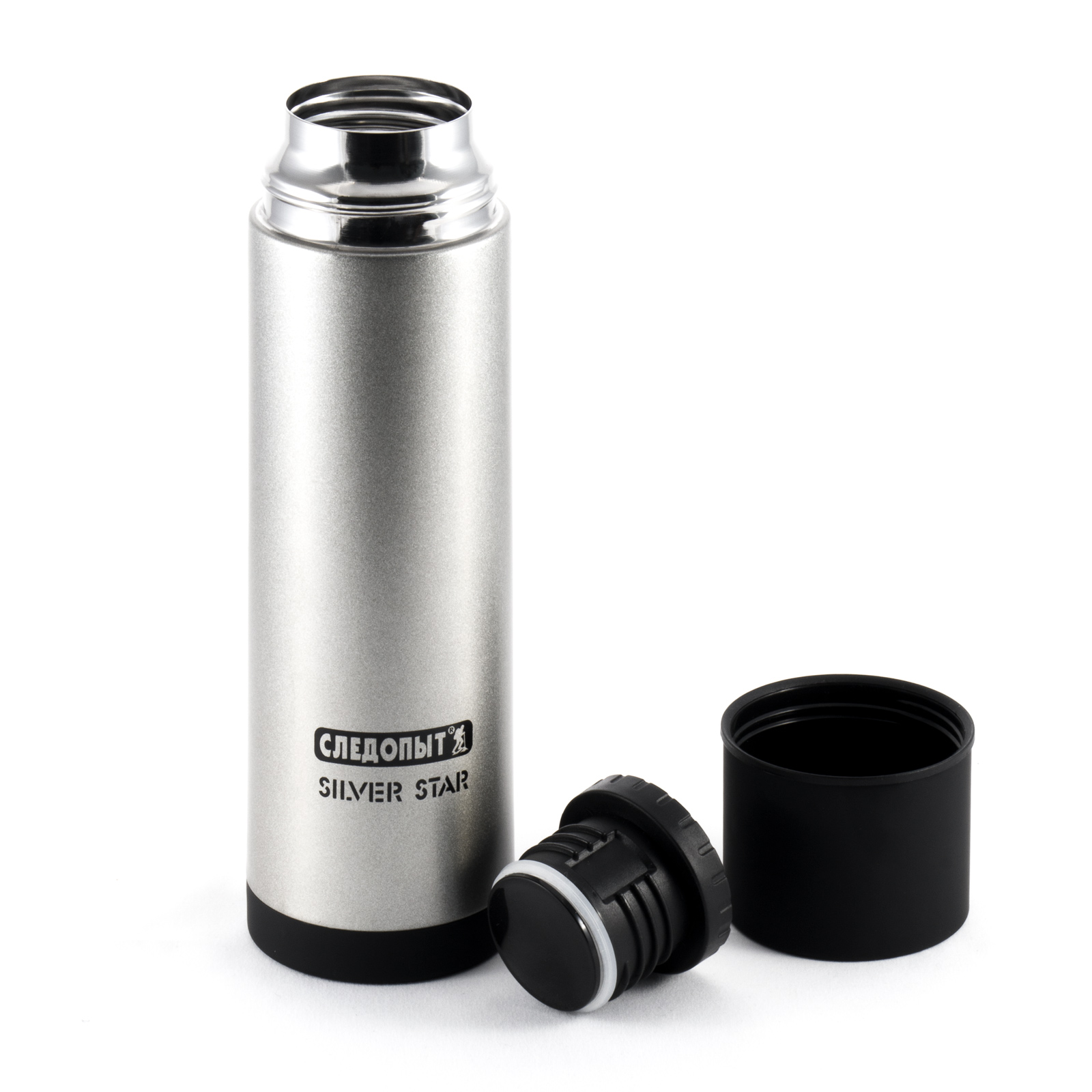 Термос для напитков Следопыт - SILVER STAR, 0,5 л
