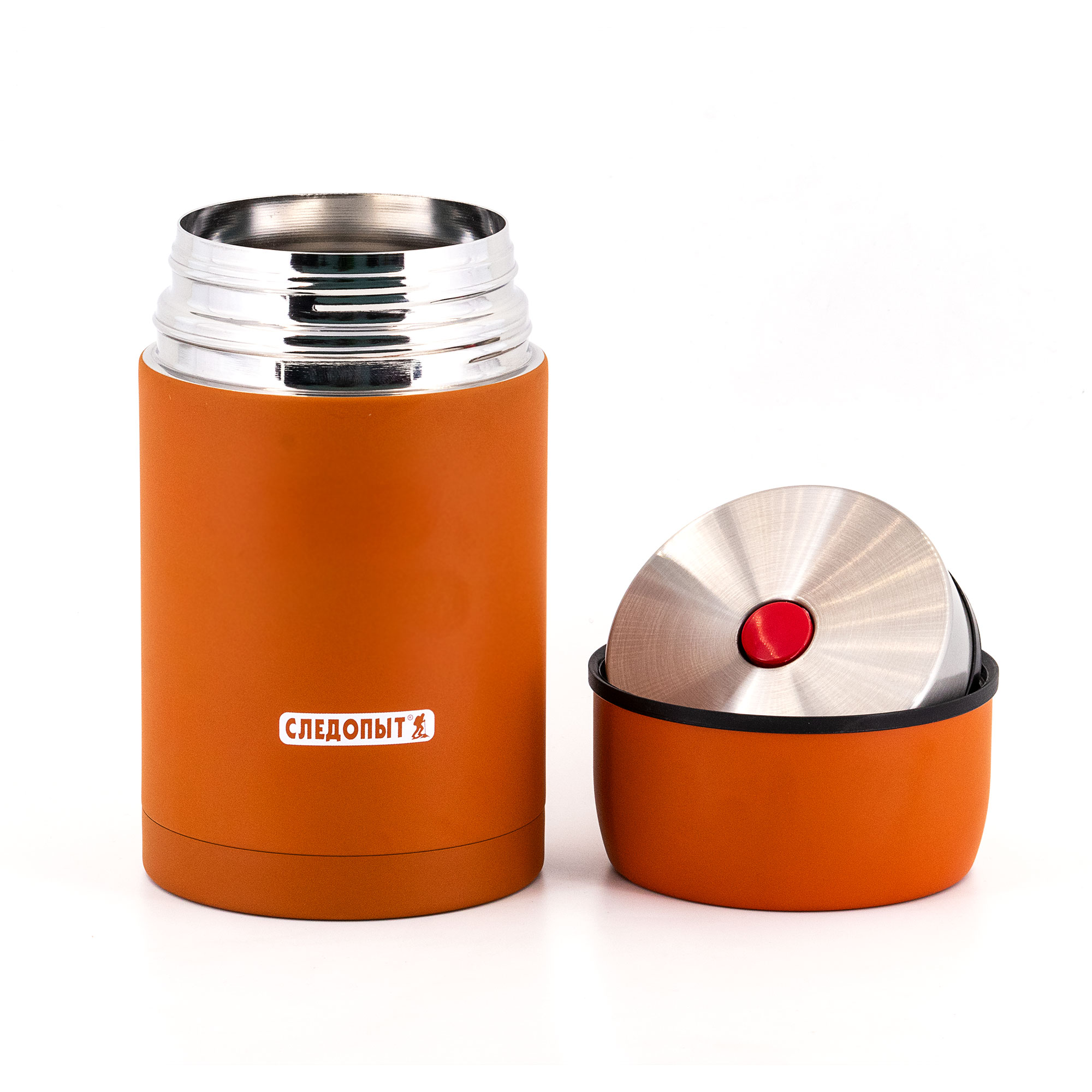 Термос для еды "СЛЕДОПЫТ", 0,8 л
