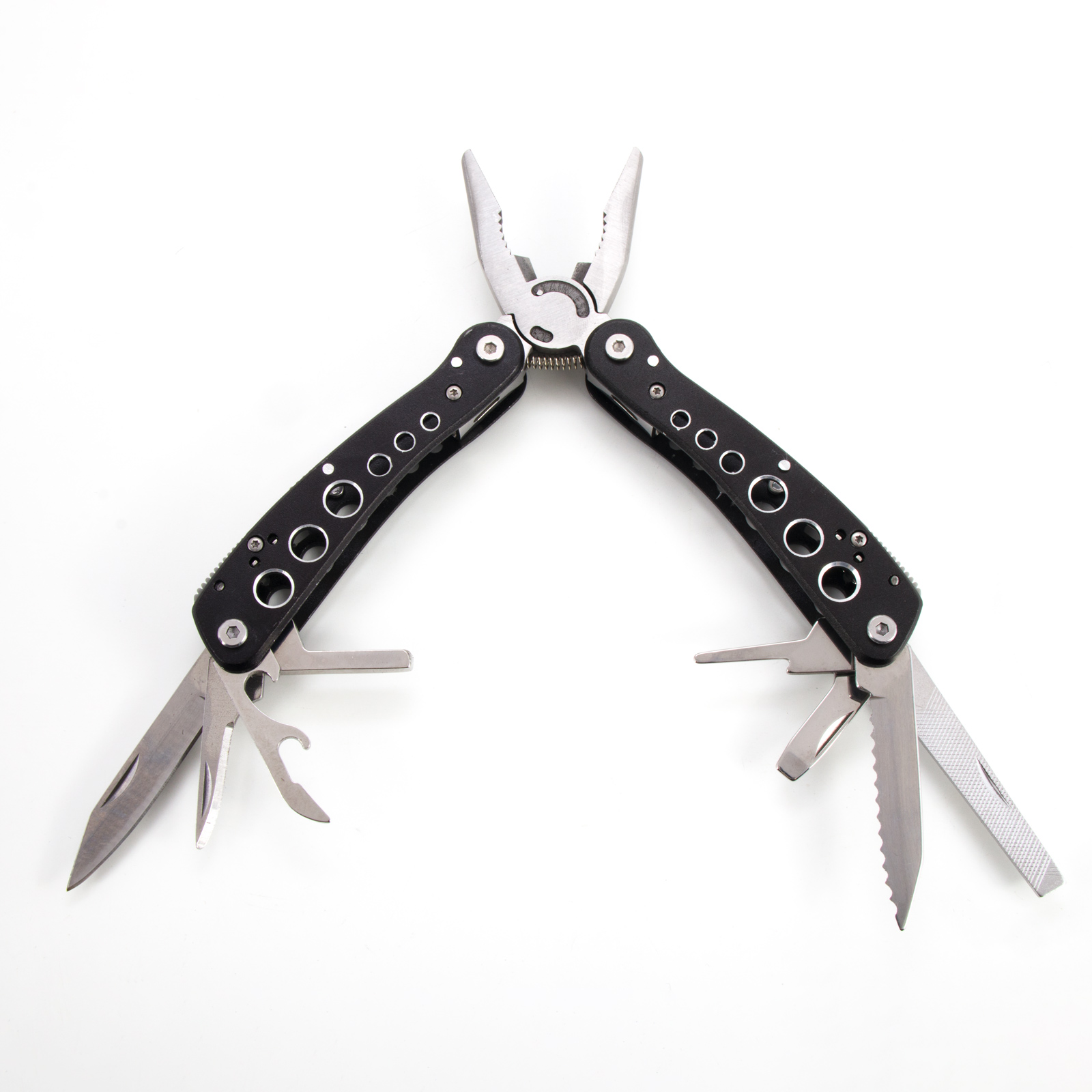 Мультитул (плоскогубцы) "СЛЕДОПЫТ", 18 предметов, в чехле, в коробке/60/