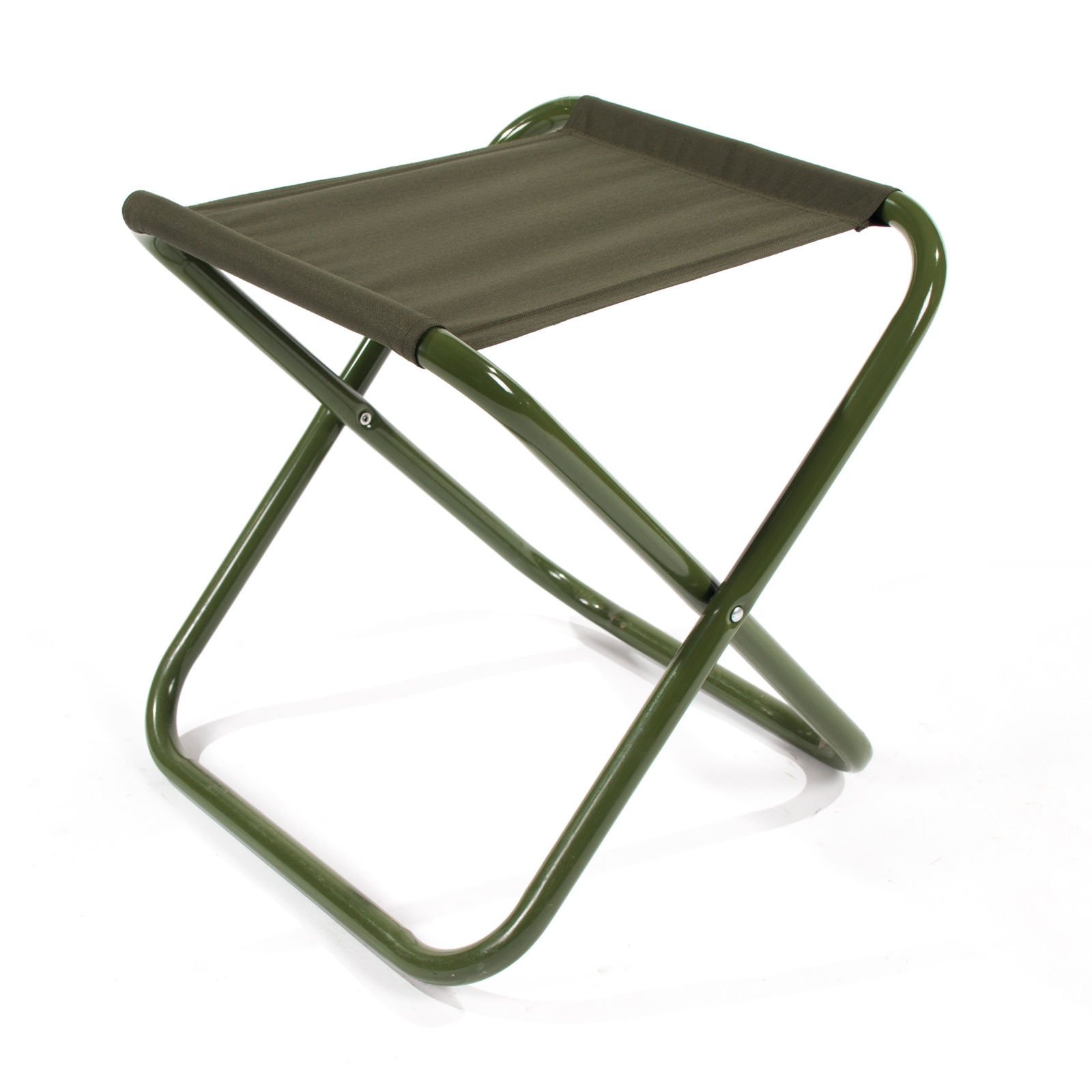 Стул туристич. "СЛЕДОПЫТ" складной, бол. 410х460х470мм, труба сталь 25х1 мм (рибстоп т. хаки)/5/