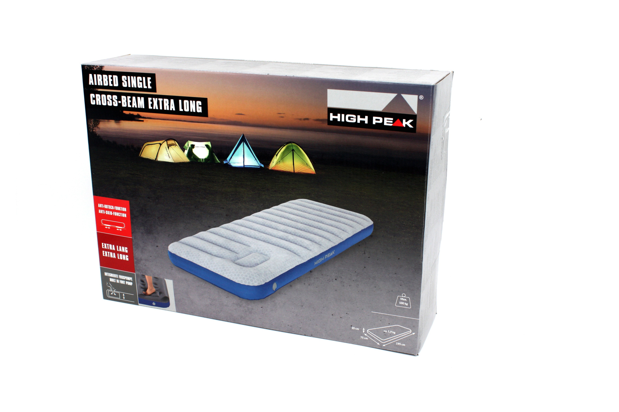 HIGH PEAK Air bed Cross Beam Single XL