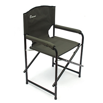 Кресло складное Следопыт Комфорт, 560х470х830 мм, сталь 22 мм, хаки